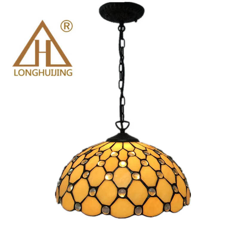 Тиффани лампа-Стрекоза стеклянный абажур подвесной светильник богемский