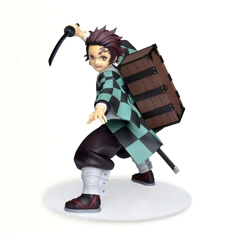 

Demon Slayer Sega Kamado Tanjirou Backpack PVC Action Figure Toys Dolls 21cm