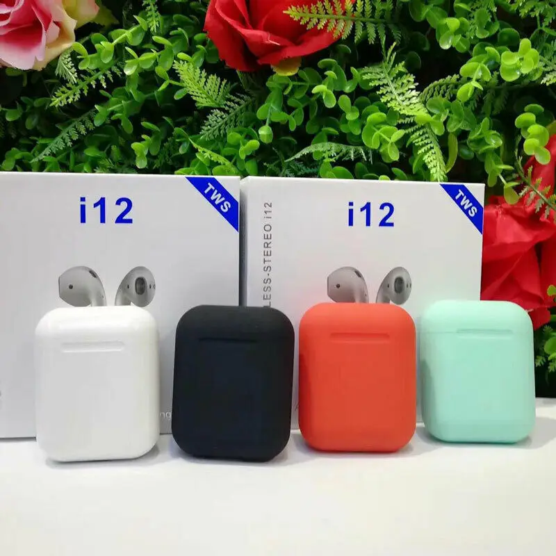 I12 tws матовые Bluetooth наушники беспроводные наушники Hands free бизнес наушники спортивная Гарнитура Bluetooth Музыкальные наушники