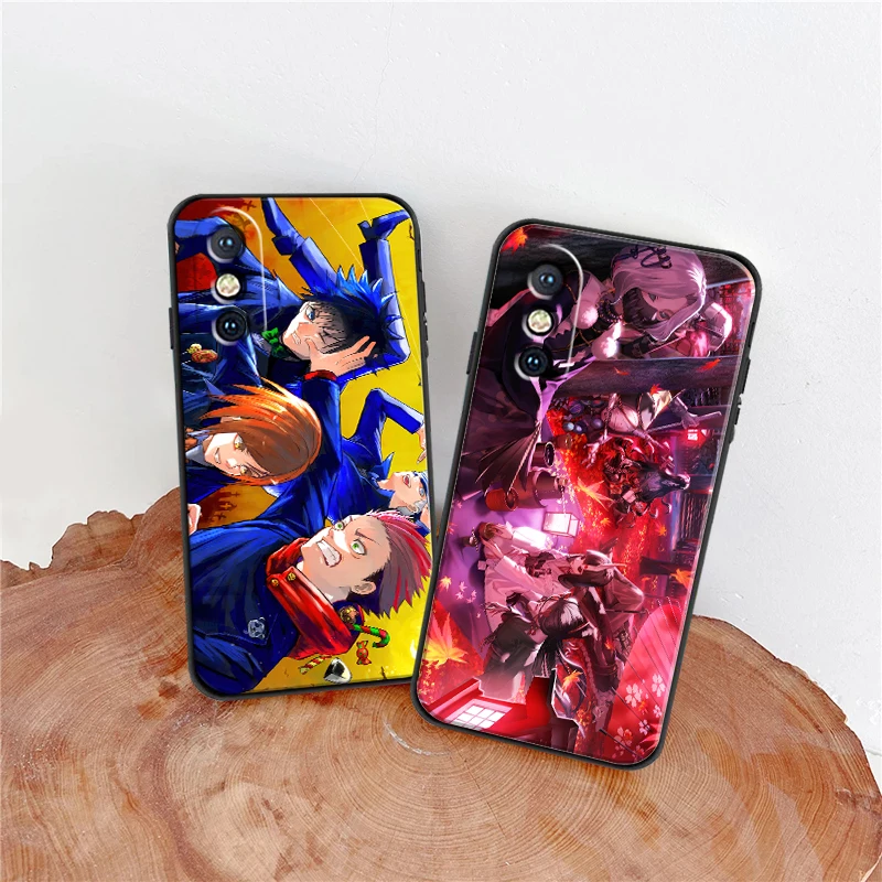 

Cartoon Anime Phone Case For Xiaomi POCO X3 Pro F3 GT M3 X3 NFC Funda Coque Carcasa Cases Back Cover Soft TPU Hero Jujutsu Kaise
