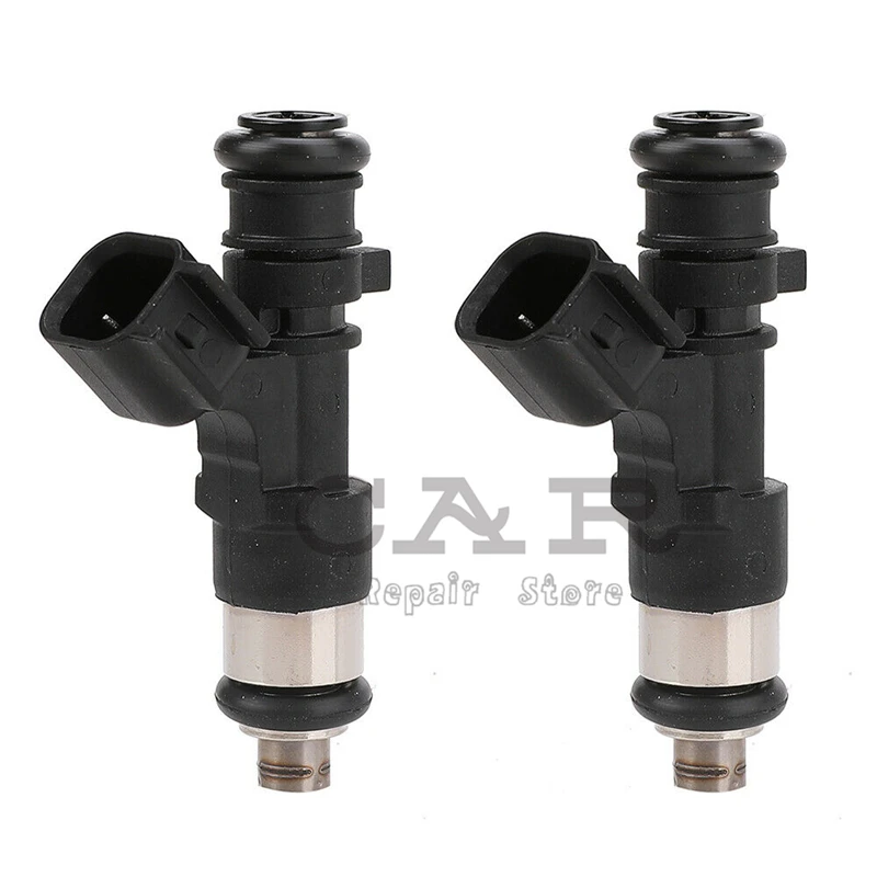 

0280158197 Fuel Injector for Polaris Ranger XP 800 4X4 2011 2012 2013 2014 2PCS Fuel Injectors Black High Quality