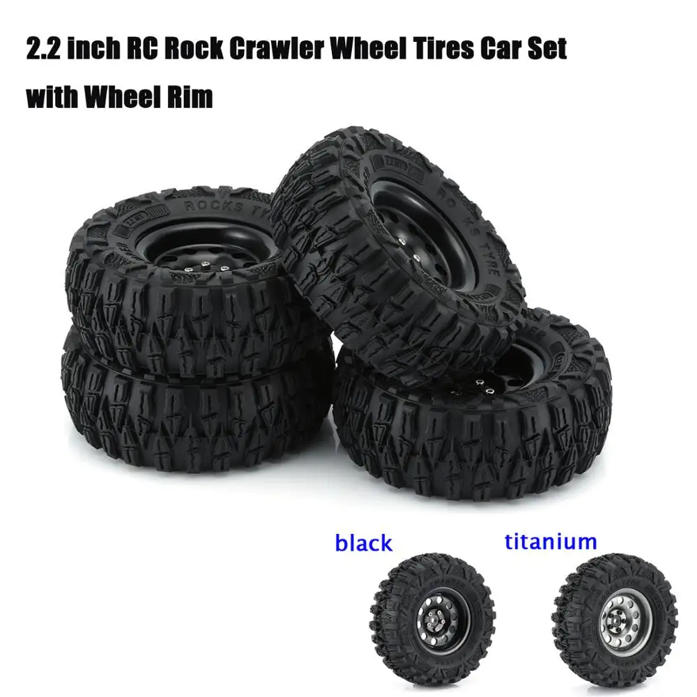 4 шт. металлический альпинистский рок гусеничные колесные шины 2.2in давление в