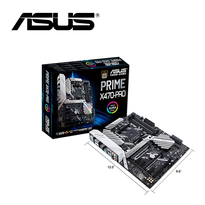 Billig Neue Original Motherboard Für Für ASUS PRIME X470-PRO Buchse AM4 DDR4 64G USB 3,1 HDMI M.2 X470 Desktop Motherboard