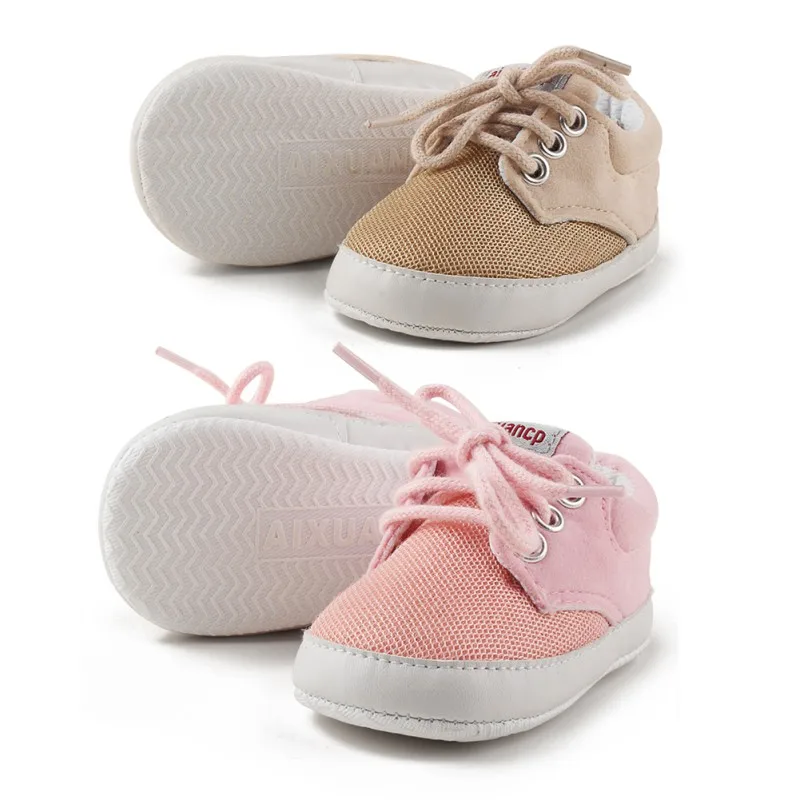 newborn toddler shoes 0-18month baby boys and girls casual sports soft bottom prewalker kids sneakers solid |