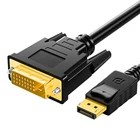 Кабель-переходник с порта дисплея на DVI, DP, DVI, VGA, 1080P, адаптер с портом дисплея на VGA, преобразователь порта дисплея, кабель VGA