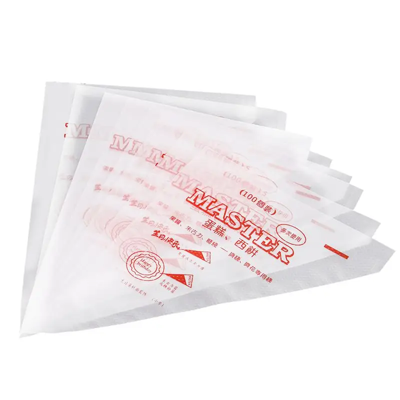 Лидер продаж 100 шт. кремовые делая крем сжатия сумка многоразовый кондитерский