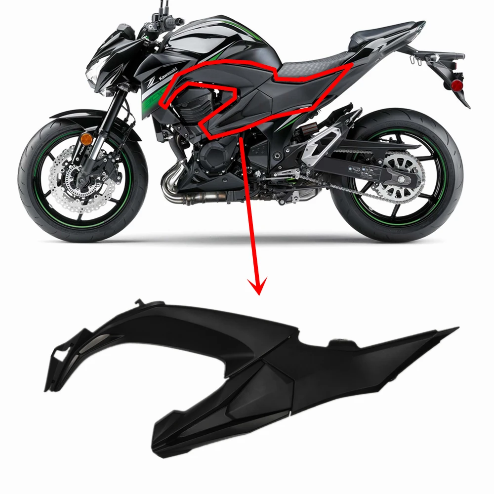 Черные пластиковые детали для мотоцикла Kawasaki Z800 2013 2014 2015 13 14 15 16 комплект впрыска