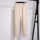 Женские осенние шерстяные брюки, размеры 5XL 6XL 7XL 8XL 9XL 10XL, 155 кг