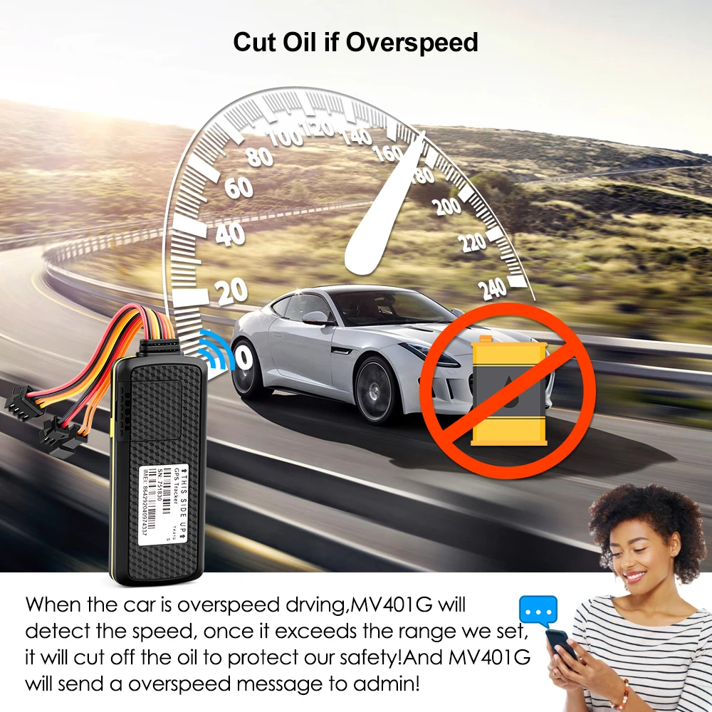 4G автомобильный GPS-трекер MV401G релейный трекер с SIM-картой трекер-локатор SOS