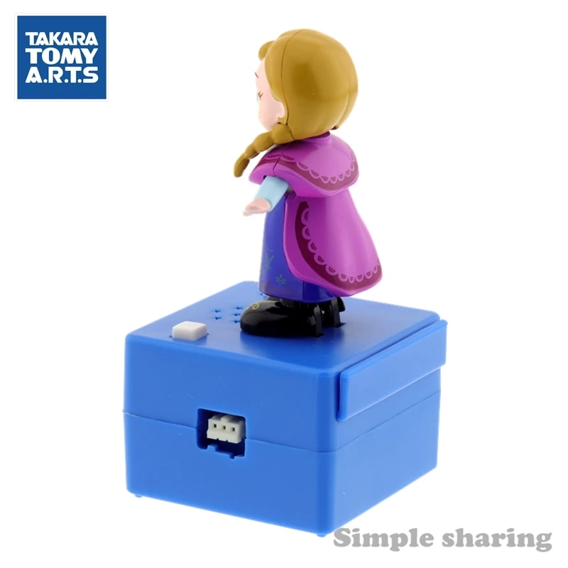 TAKARA TOMY arts popn шаг pixar Дисней фигурка Детская Игрушка Аниме Дети Кукла Анна