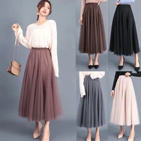 layers tulle skirt women vintage skirt 50s rockabilly tutu petticoat ball gown