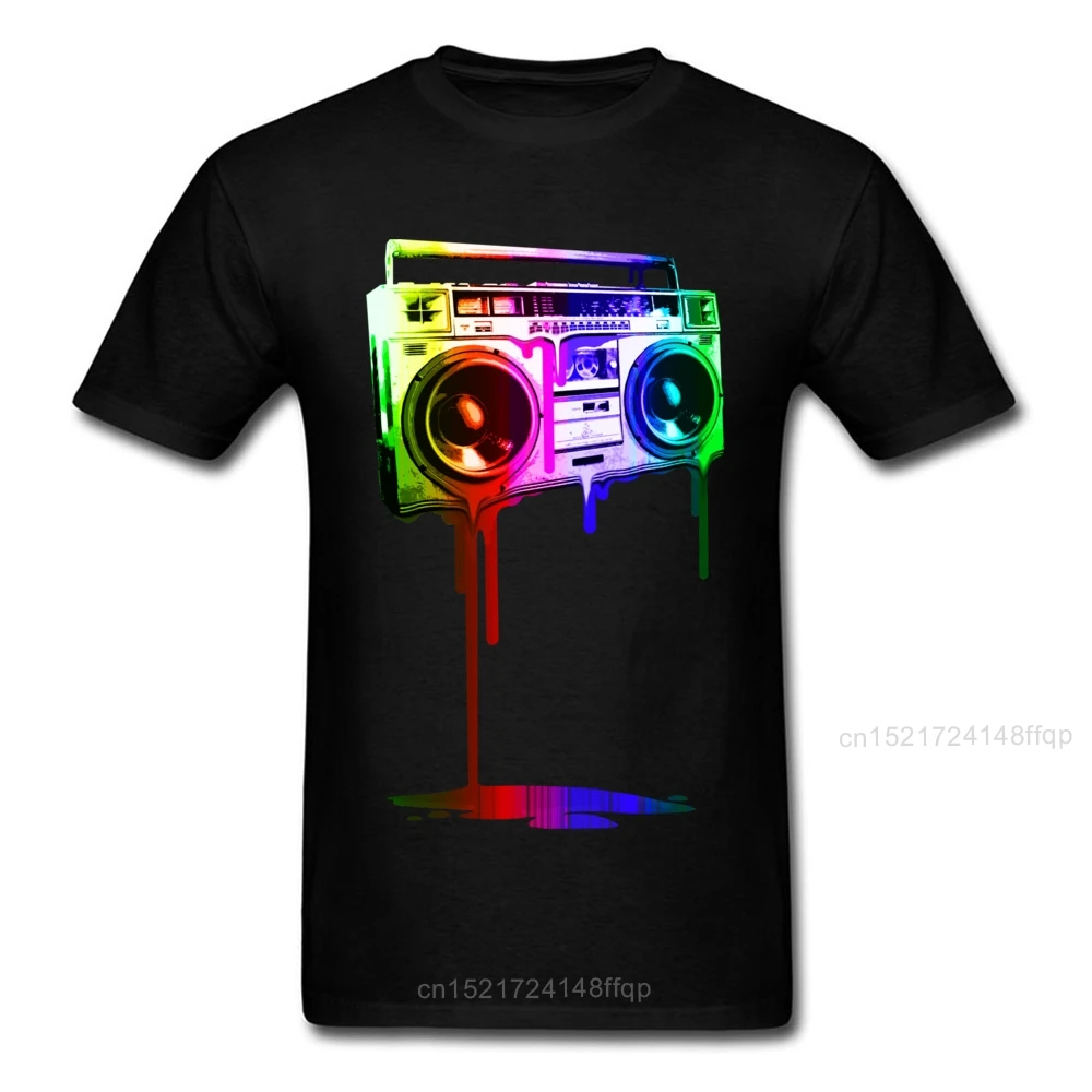 Плавки Boombox футболки мужские черные хип хоп топы Funky День рождения Футболка