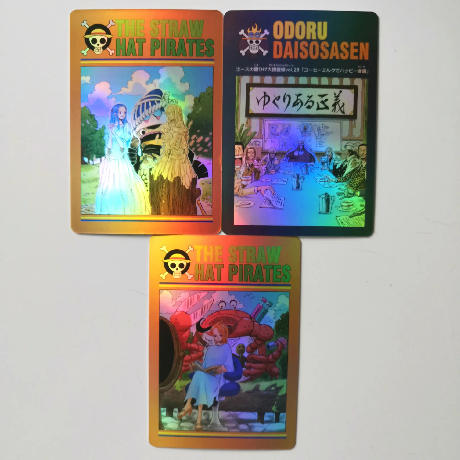45 шт./компл. ONE PIECE Аниме-открытки Luffy игрушки коллекционные коллекции игр