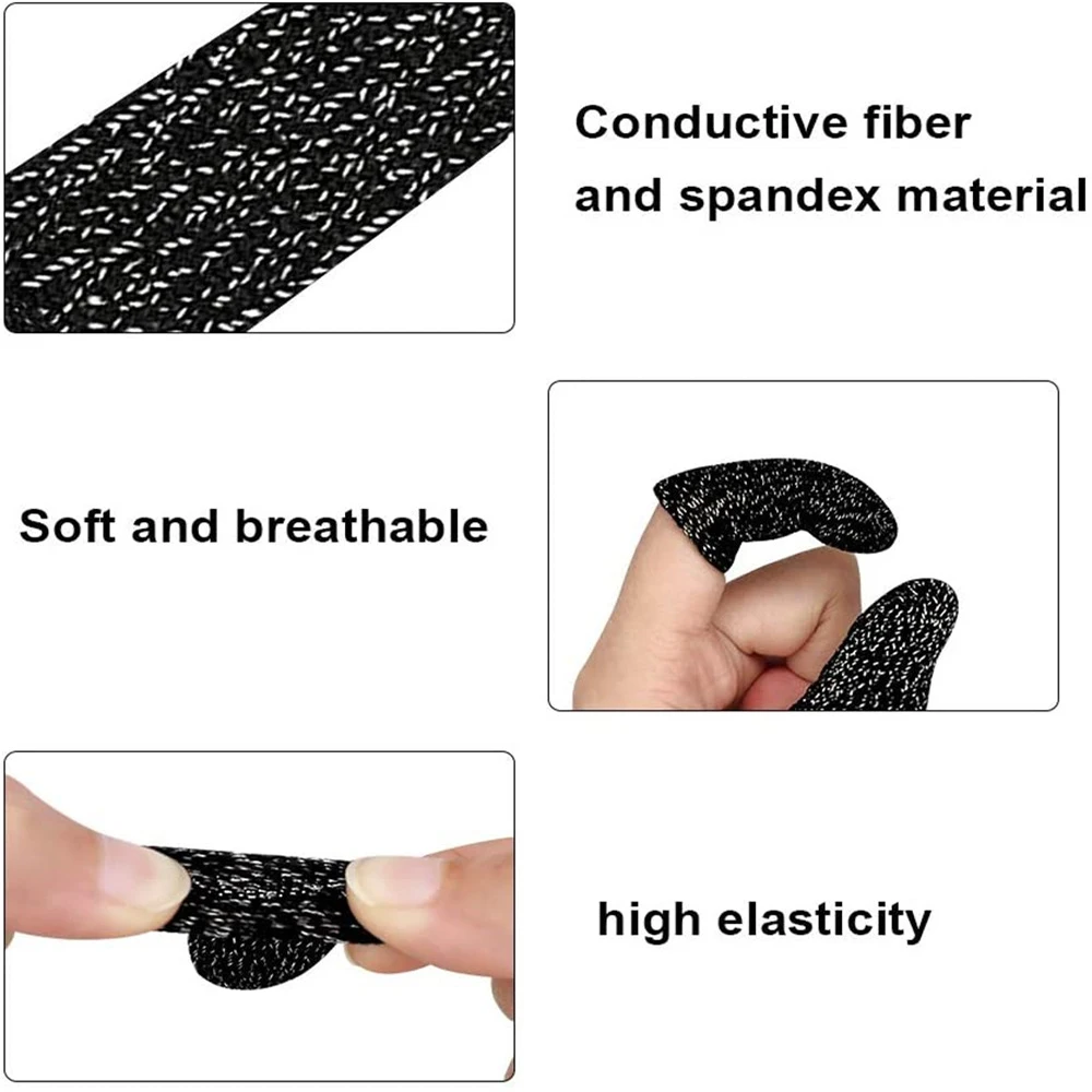 Игровой контроллер для пальцев дышащий игровой напальчник с защитой от пота