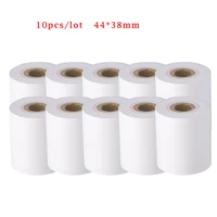 10pcslot printing paper 44mm38mm for xk3190 a9p instrument electronic scale weighbridge printer ribbon erc 05
