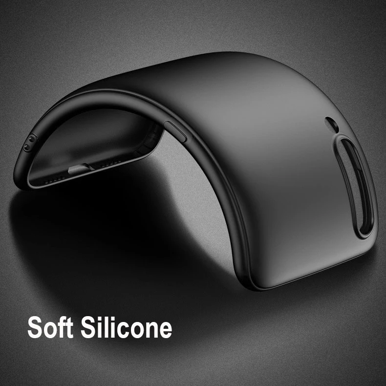 Мягкий черный чехол из ТПУ для Samsung Galaxy S10 Note 10 Pro + S8 S9 S7 A70 A51 A71 A50 A40 A30 A20e A10