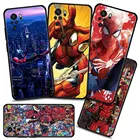 Лучший чехол для телефона Xiaomi Redmi Note 9S 9 8 11 10 Pro Max Lite 9C 9A Note 8T 9T 7A материал смартфон Marvel Дэдпул Человек-паук