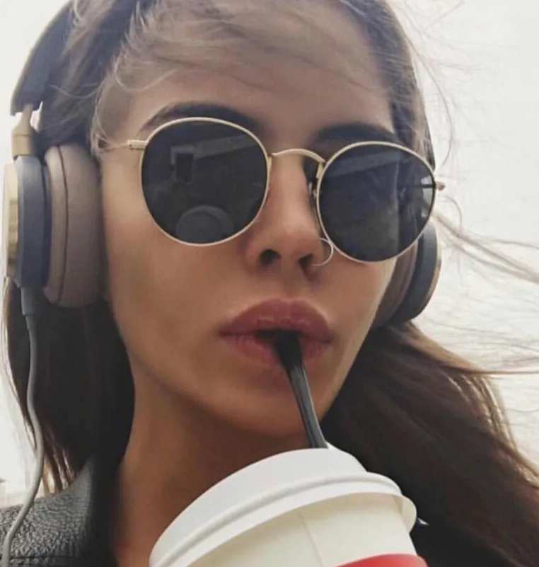 

2020 Luxury vintage Mirror Brand Designer Sunglasses Women/Men Classic Round Outdoor Sun Glasses UV400 Oculos De Sol Gafas