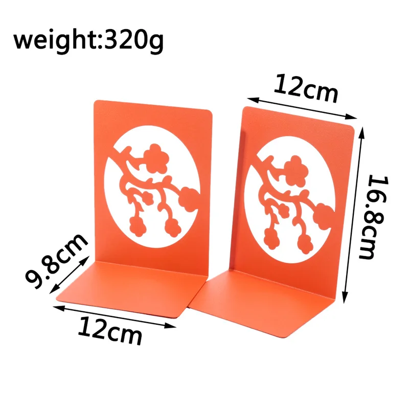 1 пара Настольный книжная полка сливы простота оранжевый Цвет стол полы