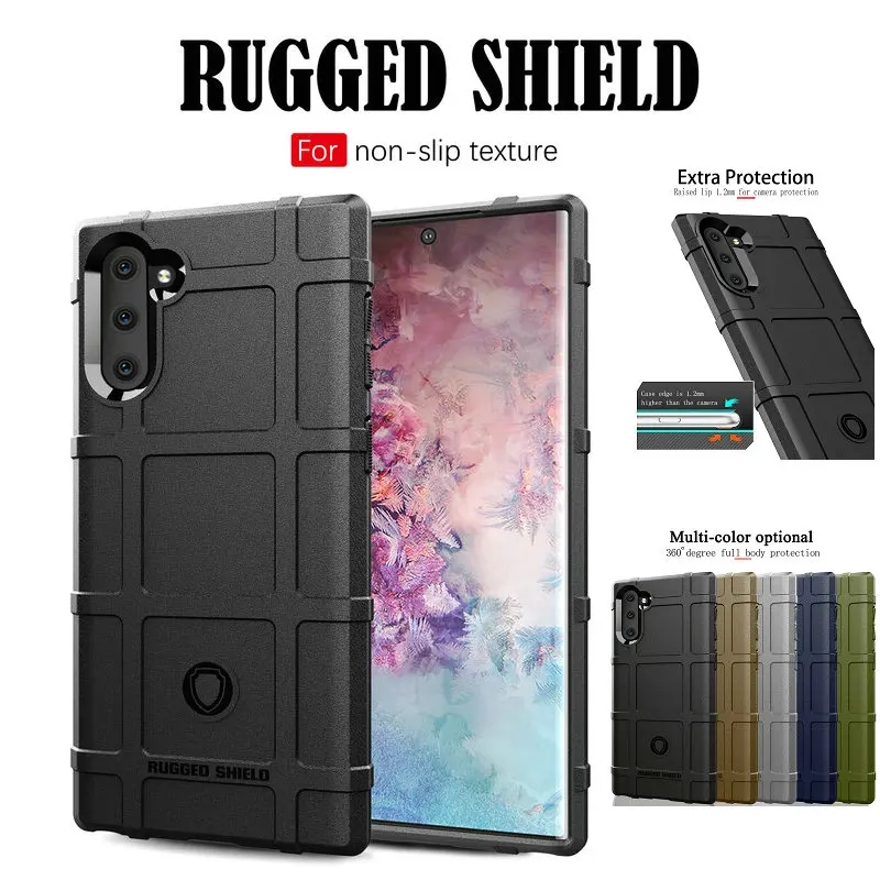 Shockproof Armor Rugged Shield Phone Case For Samsung Galaxy S10E S10 5G S8 S9 Plus Note 8 9 10Pro A30 A40 A50 A70 Silicon Cover | Мобильные