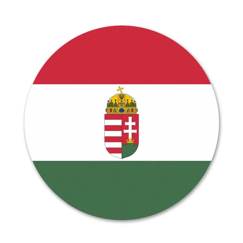 Значки венгерского флага 58 мм значки металлические для украшения одежды и