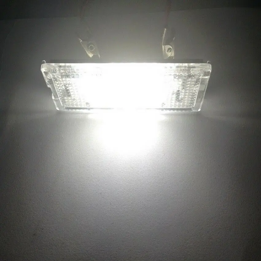 2Pcs Car LED 6500K Rear Number License Plate Light Error Free Canbus Lamp For BMW E46 4D 1998-2003 330i 325i | Автомобили и