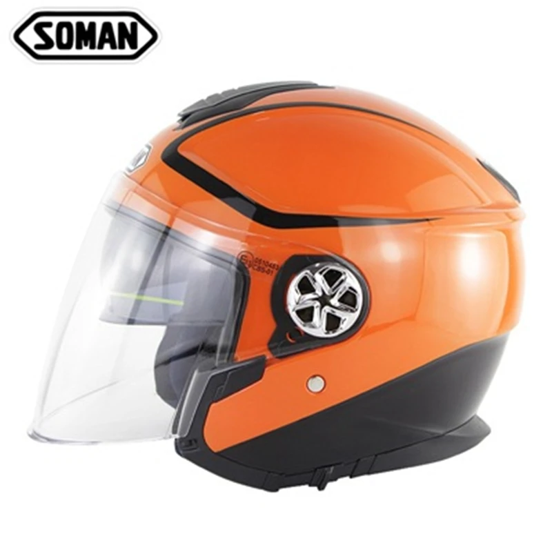 DOT ECE Стандартный шлем для скутера с открытым лицом Capacete откидной крышкой