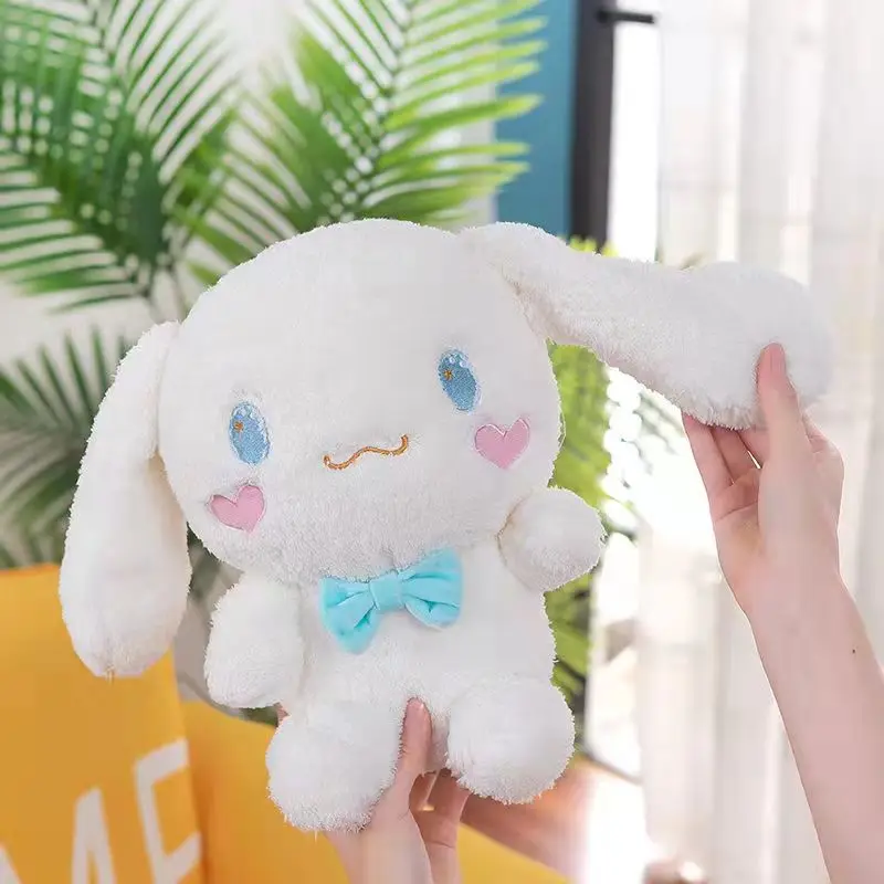 Mu&ntilde;eco de peluche de perro de la pel&iacute;cula Cinnamorol para ni&ntilde;os, mu&ntilde;eco suave de dibujos animados, regalo de cumplea&ntilde;os, Anime, env&iacute;o a novia-0