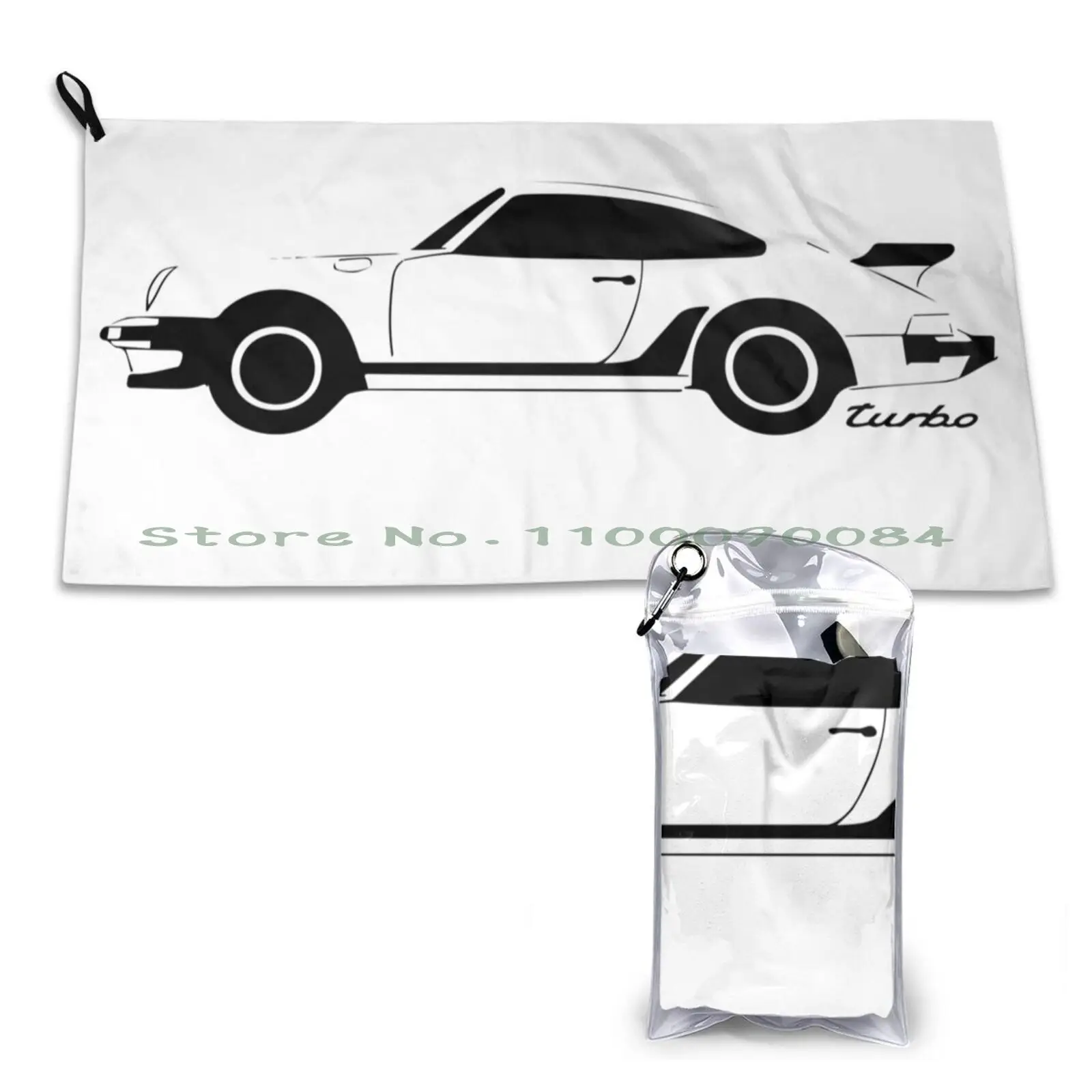 

Turbo Quick Dry Towel Gym Sports Bath Portable Turbo 930 German Sportscar Soft Sweat-Absorbent Fast Drying Pocket Comfortable