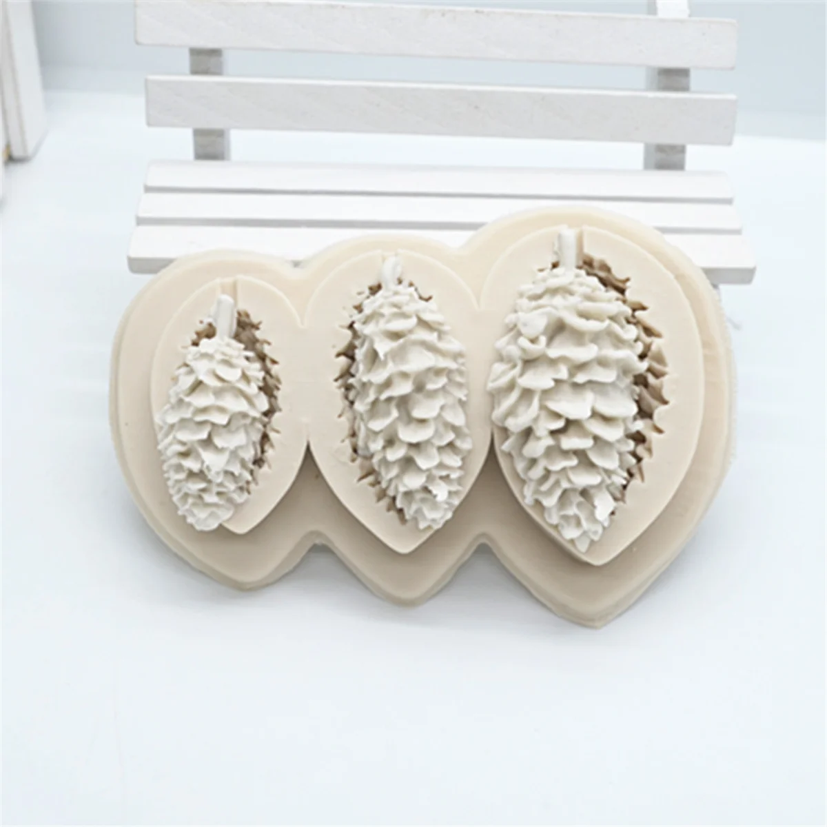 Luyou 3D сосновые шишки инструменты для украшения торта силиконовые формы помадные