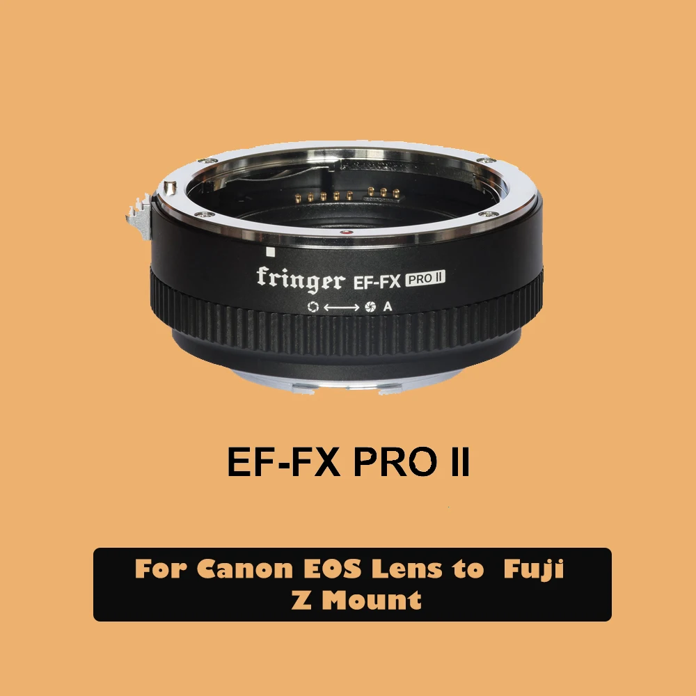 

Fringer EF-FX Pro II Auto Focus Lens Mount Adapter for EF Mount Lens to Fujifilm FX Camera
