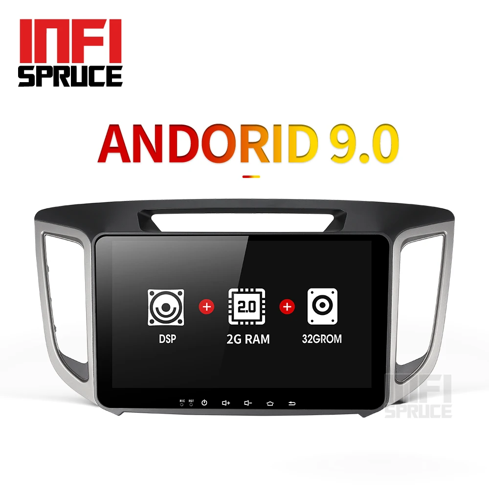 32G Android 9 0 автомобильный dvd для hyundai creta ix25 2014 2017 с Радио Стерео gps навигацией