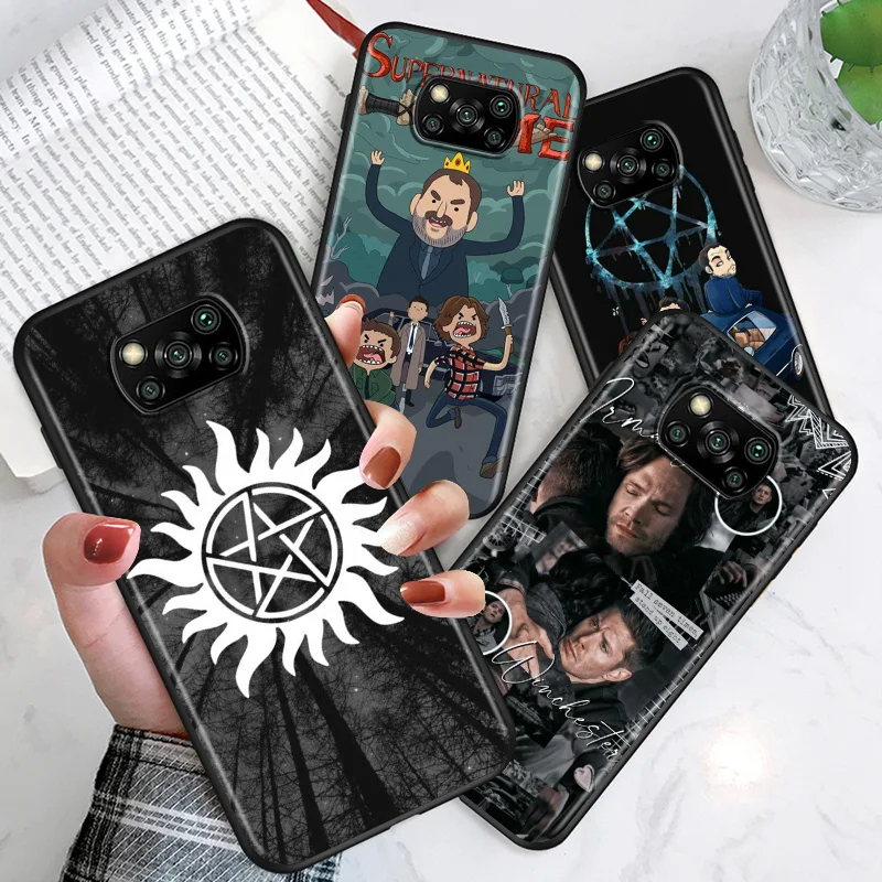 Сверхъестественный чехол для телефона Xiaomi Poco C3 M3 M2 X3 NFC X2 F2 Pro F1 F3 Mi Play Mix 3 A2 Lite A1 6 5X |