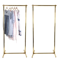metal stainless steel floor to ceiling clothing store display rack for clothes trousers clothes store accessories