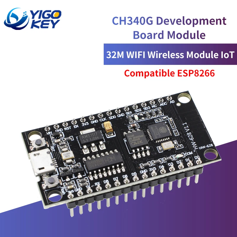 YIGO KEY NodeMCU V3 Lua WIFI модуль интеграции ESP8266 USB Последовательная CH340G Дополнительная