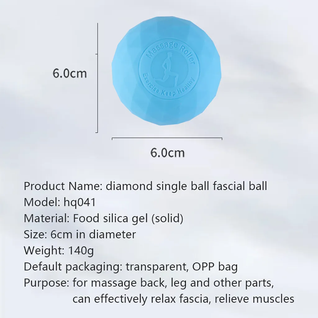 

Ball Rehabilitation-ball Yoga 2021 Silicone Yoga Cervical Membrane Rehabilitation Ball Fascia Ball