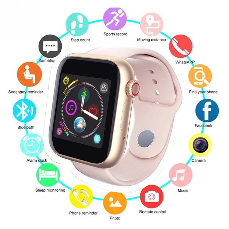 

Z6 Bluetooth Smart Watch Support Android Phone 2G SIM TF Card Watch Camera Touch Screen Women Sports Clock PK V8 A1 Smartwatches