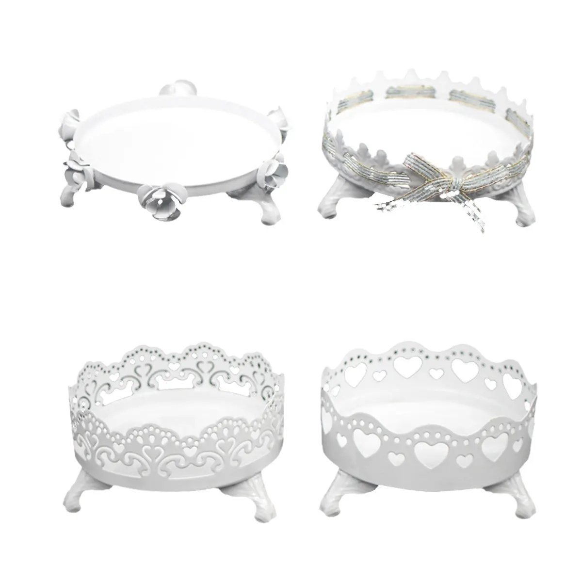 Ретро лоток для закусок однослойная десертная тарелка ручная работа