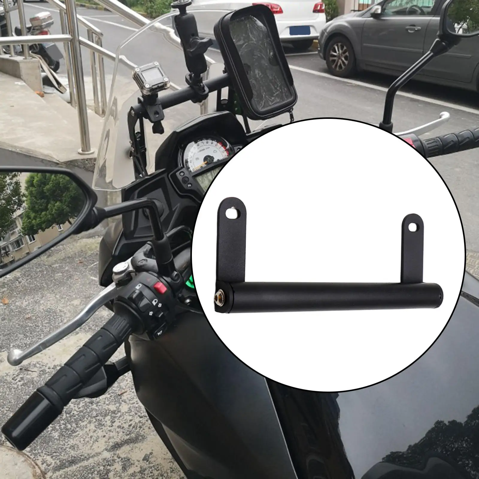 aluminum alloy motorcycle phone bracket spart parts navigation bracket mobile phone gps board bracket for sym update parts free global shipping