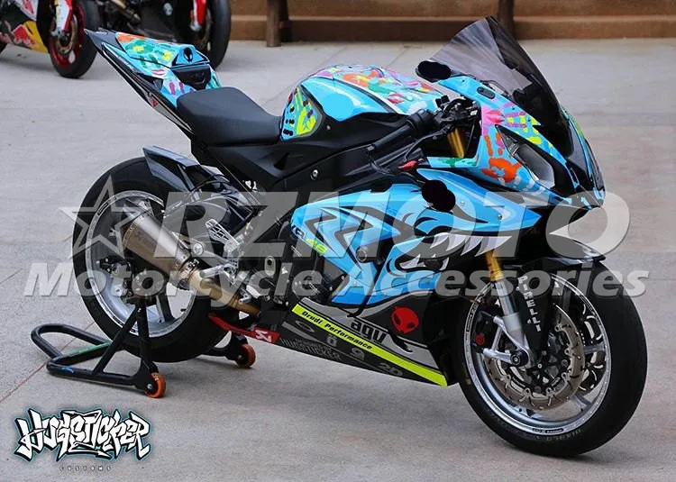 Новый комплект обтекателей для мотоциклов из АБС пластика обтекатель наклейка с