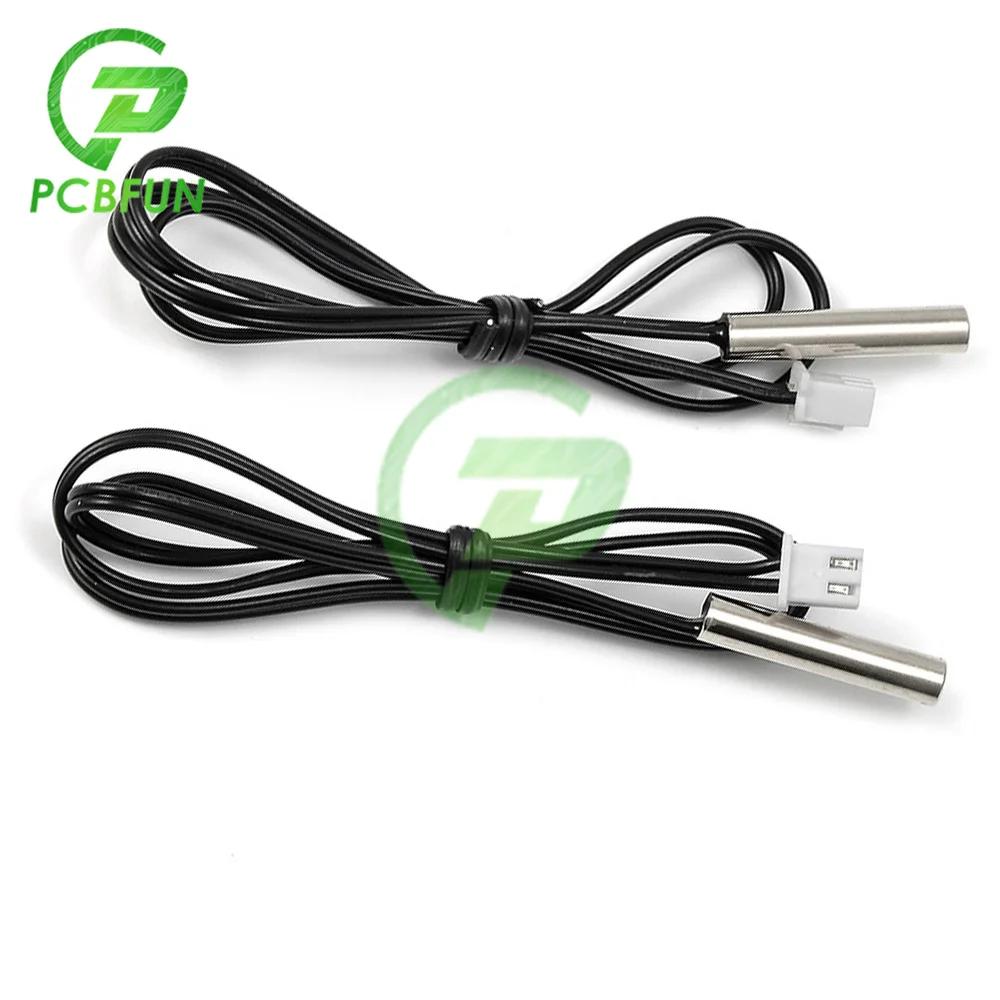 Водонепроницаемый провод для датчика температуры термистора 10K 1% 3435 кабель 2 5