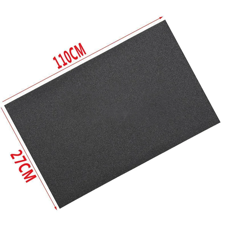 Водонепроницаемая лента 110x27 см для скейтборда Лонгборда наждачной бумаги | Спорт