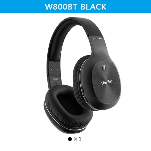 W800BT Black Беспроводные bluetooth-наушники EDIFIER W800BT на ухо обеспечивают легкий комфорт и до 35 часов воспроизведения - Цвет: W800BT Black