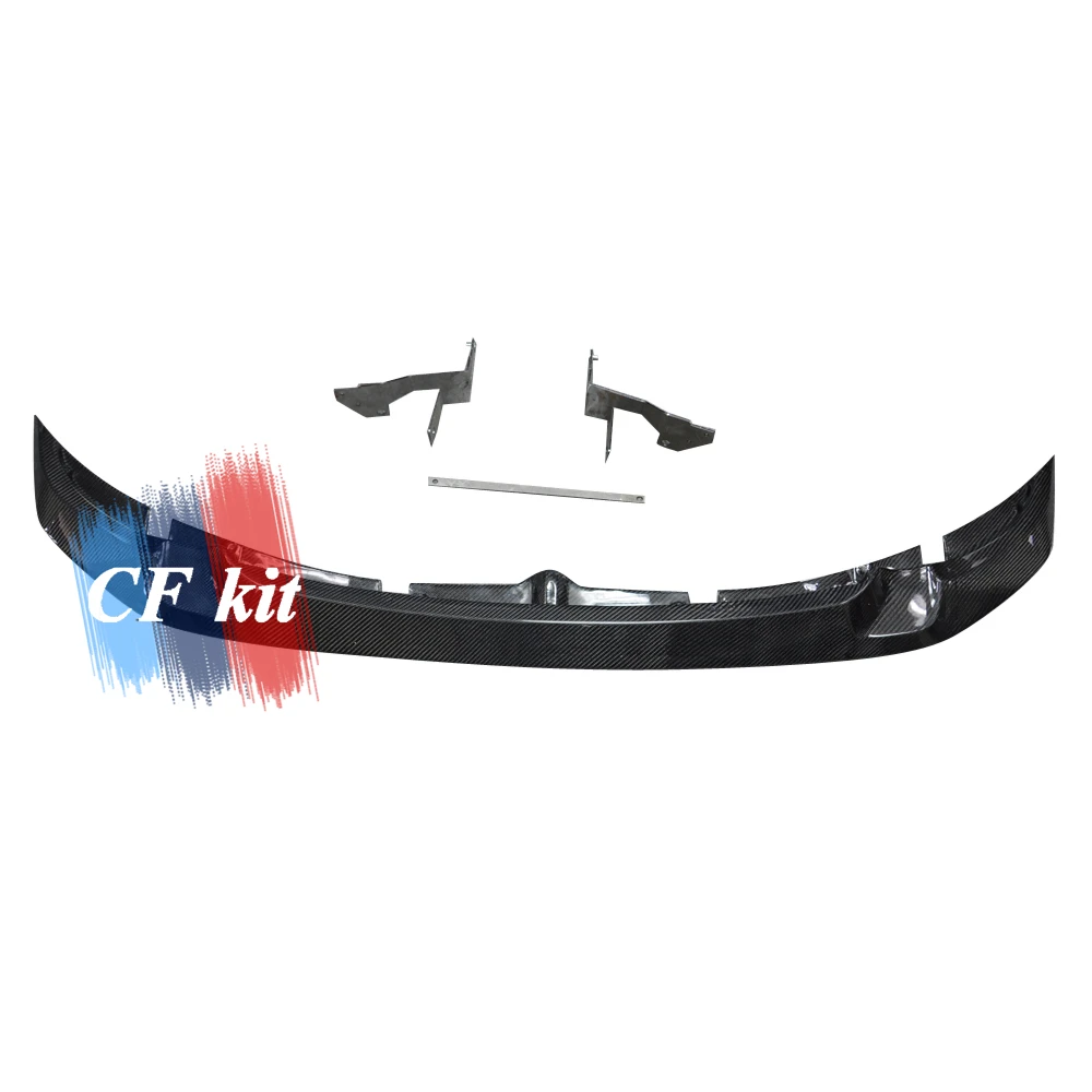 Передний спойлер из углеродного волокна для бампера BMW M3 M4 F80 F82 F83 2013 и