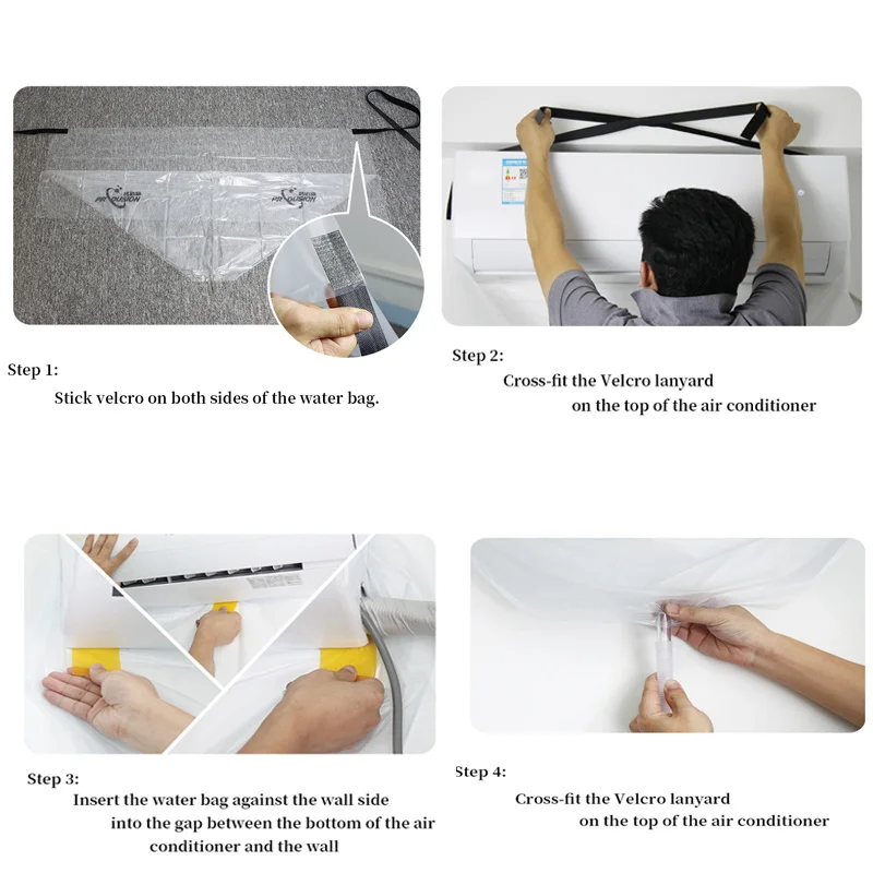 Крышка для очистки воды от кондиционера полный комплект плюс сливная труба 3