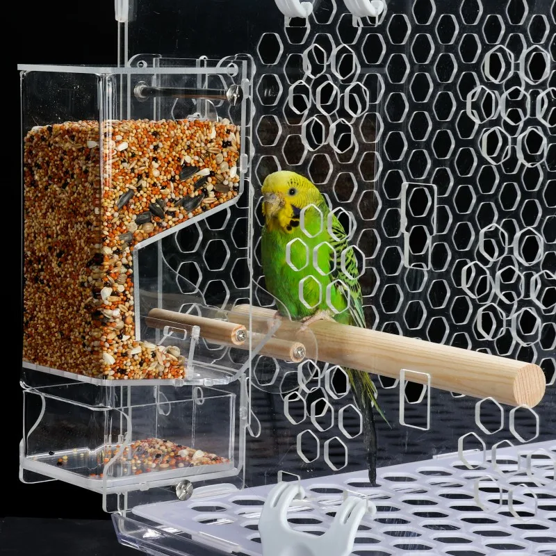 Инструменты для кормления птиц летающая маленькая миска попугаев