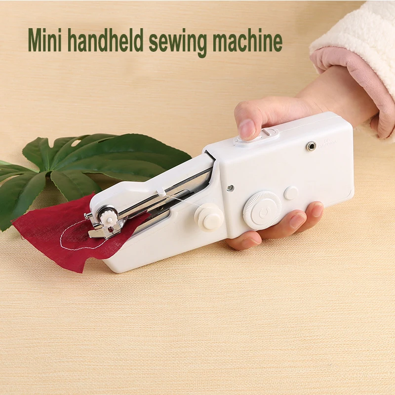 Портативная ручная швейная машинка быстрое устройство для шитья и рукоделия