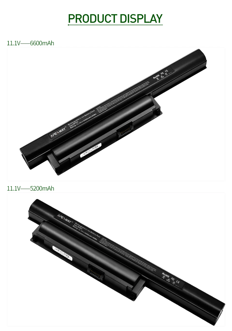 4400 мАч 6Cell Аккумулятор для ноутбука SONY BPS22 VGP-BPS22 VGP-BPS22A для VAIO EA45FG/B EA1Z1E EA27EC VPC-E1Z1E VPC-EA1 EA16E EA1S