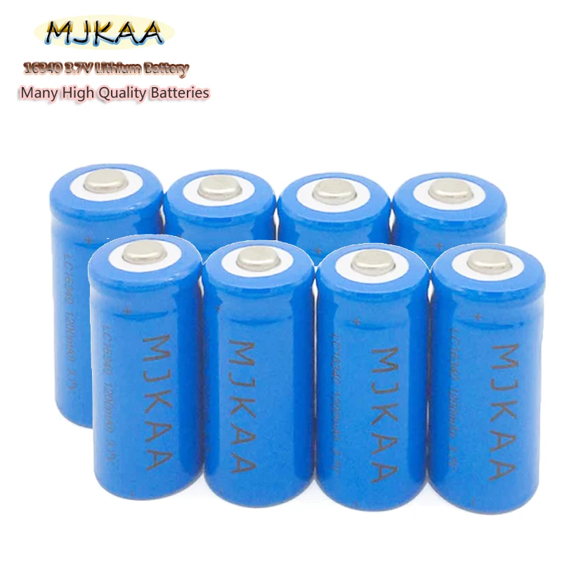 Цена по прейскуранту завода 16 шт 3 7 V 1200MAH Cr123a Аккумуляторная батарея 16340 li ion
