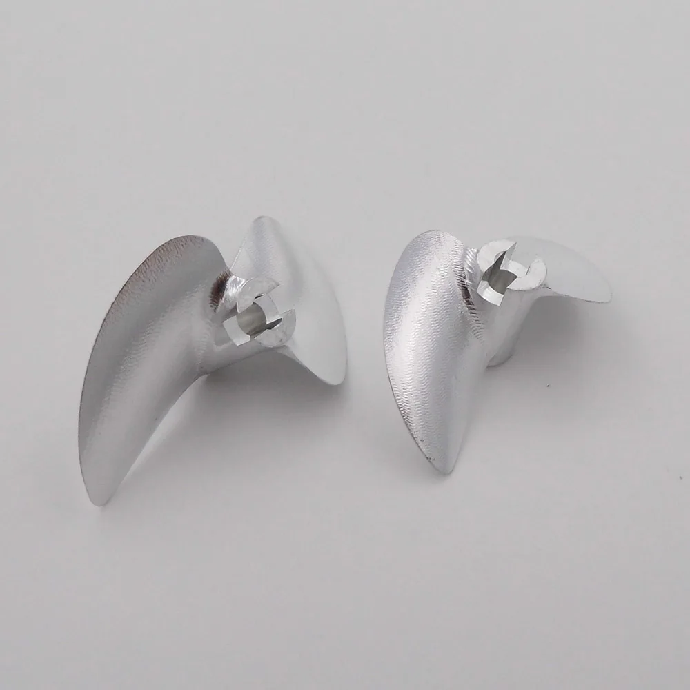 1 шт 4 мм вал 2 лопасти металличе